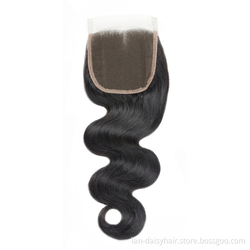 Mongolian hair natural color unprocessed virgin cuticle aligned mongolian body weave with closure  3 bundles with closure 4x4